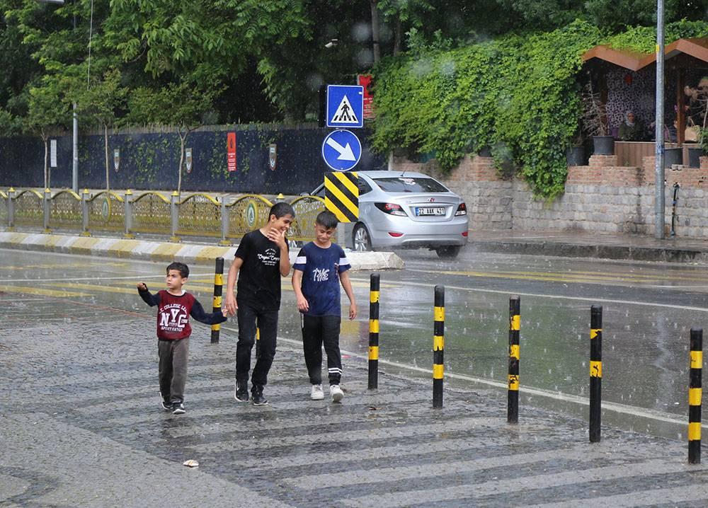 Trakya'da kuvvetli sağanak etkili oldu - Resim: 12